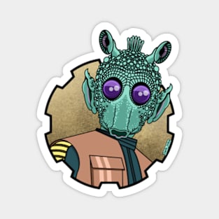 Greedo Bounty Hunter art Magnet