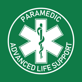 Paramedic logo "advanced life support" T-Shirt