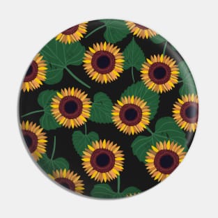 Sunflower summer garden Pin