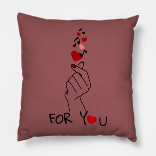 A HEART FOR YOU! Pillow