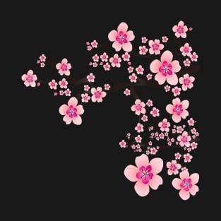 Japanese Cherry Blossom Sakura T-Shirt