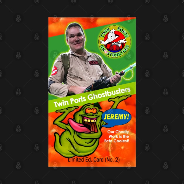 Twin Ports Ghostbusters Trading Card #2 - Jeremy by Twin Ports Ghostbusters