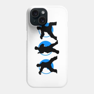 Tai Chi Poses Silhouettes Phone Case