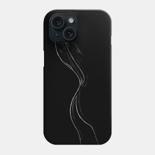 woman silhouette Phone Case