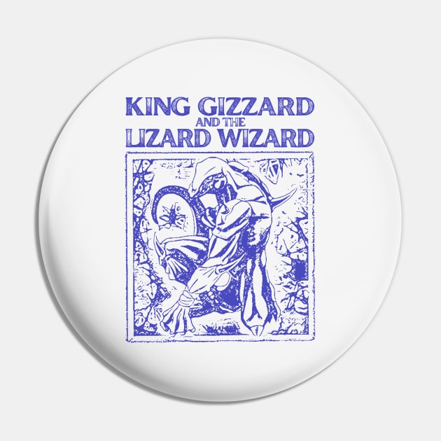 King Gizzard & The Lizard Wizard // Fanmade Pin by KokaLoca