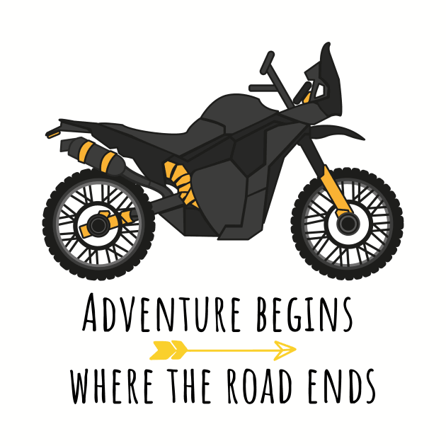 Adventure Begins Where The Road Ends by WeStarDust