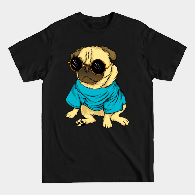 Dog Wearing Sunglasses 10 - Dog - T-Shirt Dog Wearing Sunglasses 10 - Dog - T-Shirt