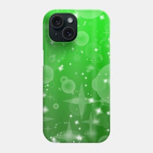 Christmas Tree Green Sparkle Pattern Phone Case