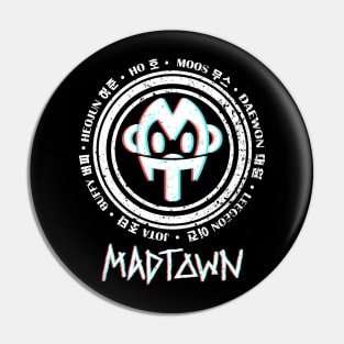 Madtown Logo (a) - 3D, Texture Pin