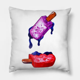 Popsicles Melting Pillow