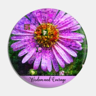 Aster Birth Month Flower September Pin