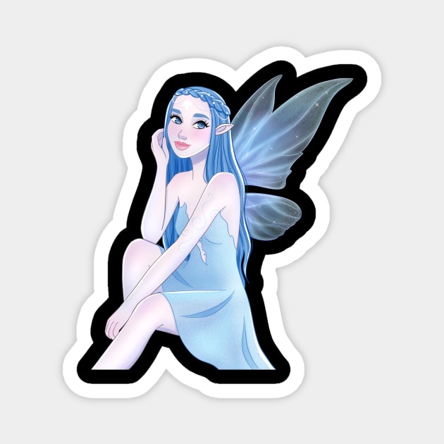 Ice Fairy Magnet by Made by Sofi