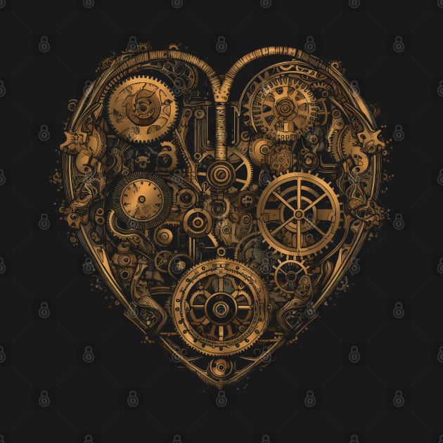 Mechanical heart by Salogwyn