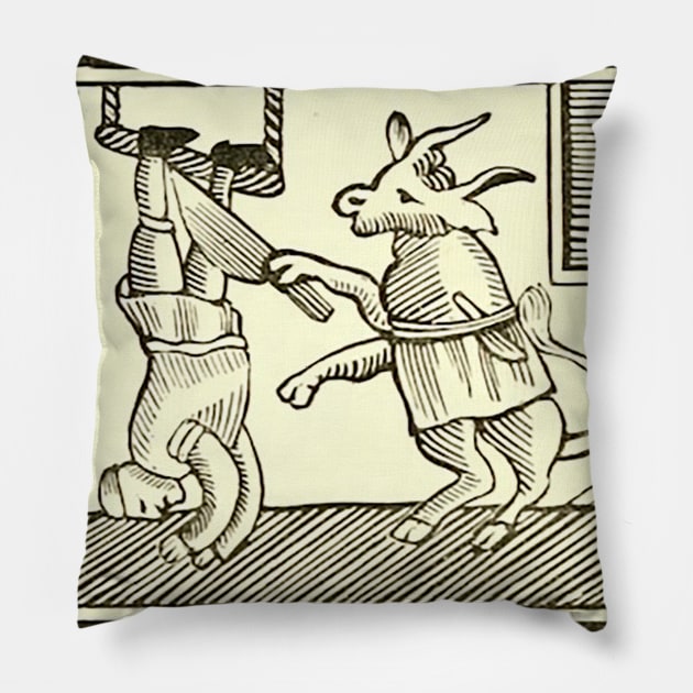 Go Vegetarian Pillow by deadvandal