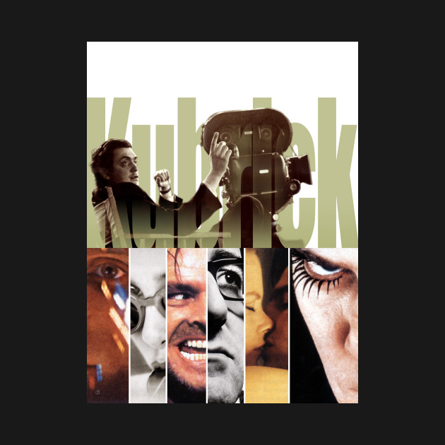 Discover Stanley Kubrick Collage Portrait - Stanley Kubrick - T-Shirt