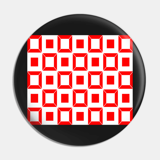 Abstract geometric pattern - red and white. Pin by kerens