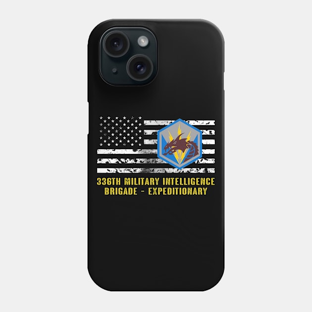 336th Military Intelligence Brigade - Expeditionary Phone Case by Jared S Davies