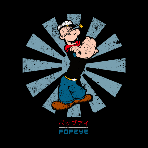 Popeye Retro Japanese by Nova5