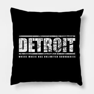 Detroit Unlimited Boundaries Shirt Pillow