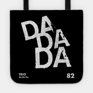 Trio / DA DA DA / Minimalist Graphic Artwork Tote