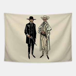 Wyatt Earp & Doc Holliday Tapestry