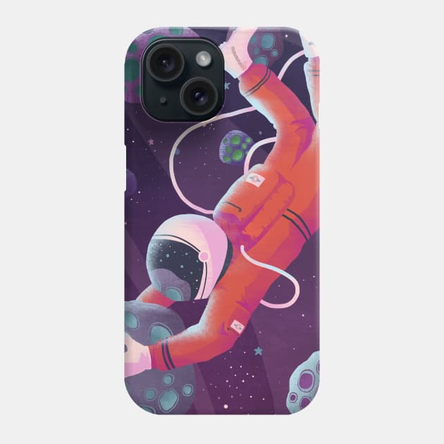 Asteroids Phone Case by beesants