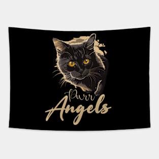 Cat angels Tapestry