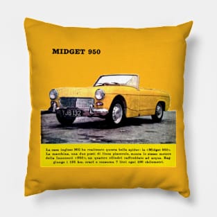 MG MIDGET - advert Pillow