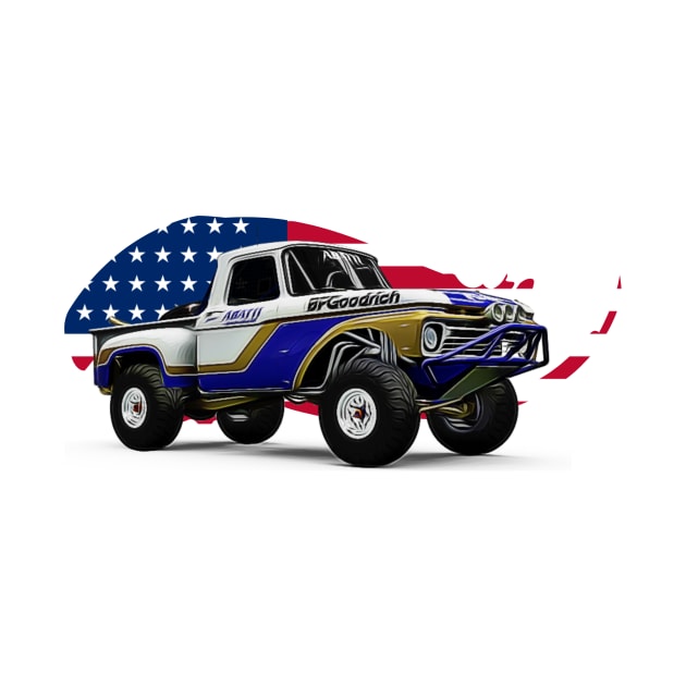 F100 USA Print by Auto-Prints