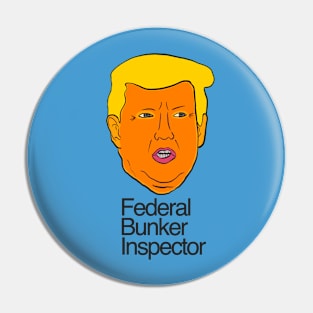 Federal Bunker Inspector Pin