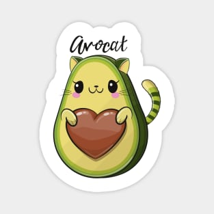 Cute Cartoon Kawaii Avocado Magnet