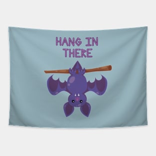 Hang In There - Bat Tapestry