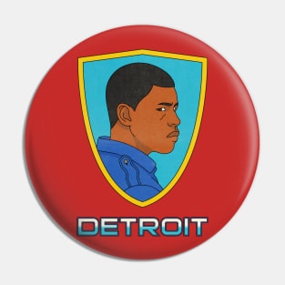 Detroit Pin