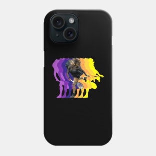 serena williams Fade Retro Phone Case