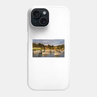 Morning Light on the Perkins Cove Fleet Phone Case