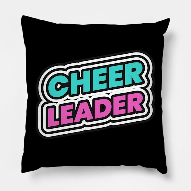 Cheerleader Cheer Pillow by Tip Top Tee's