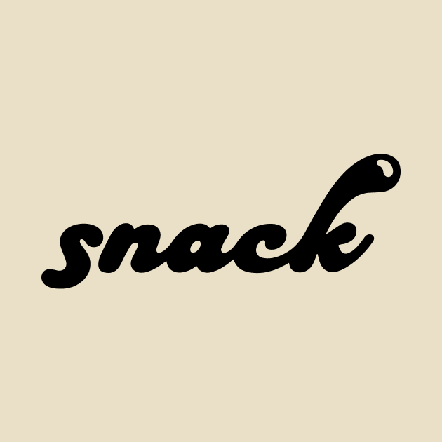 snack ( I'm a ) in black by Eugene and Jonnie Tee's