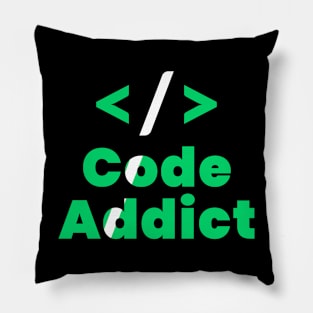 Code Addict Pillow