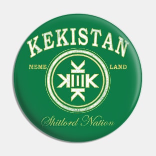 Kekistan Jersey Pin