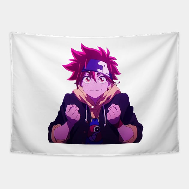 Happy Reki Tapestry by Sophprano