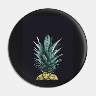 Pineapple, Pineapple top, Minimal, Tropical art Pin