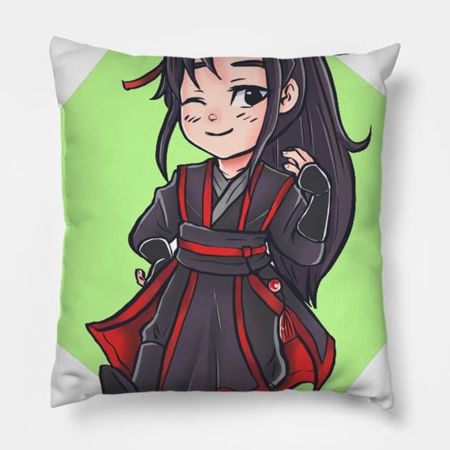 mo dao zu shi Pillow by tizy