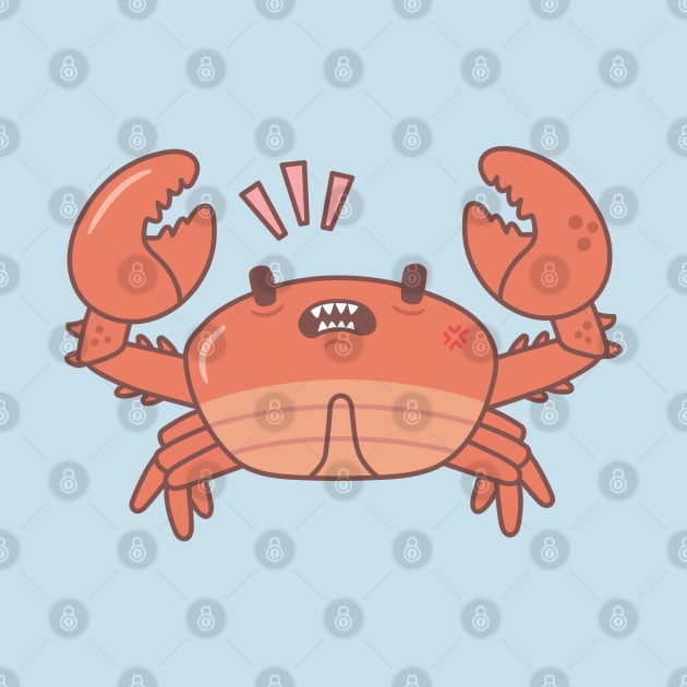 Crabby Crab Doodle by rustydoodle