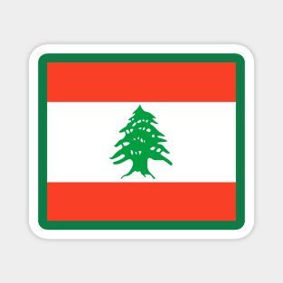 Lebanon Flag Magnet