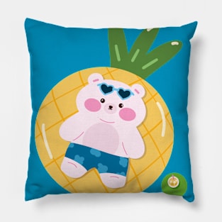 Summer Bear Pillow