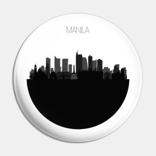 Manila Skyline Pin