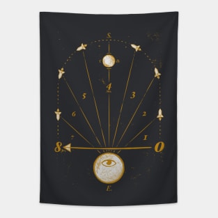 Time Travel (art print) Tapestry