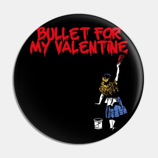 bullet and red girl Pin