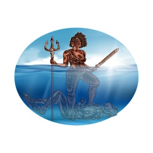 Virginia's Virtue Bronze - In The Water 2 T-Shirt