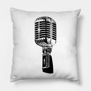 Microphone. Pillow